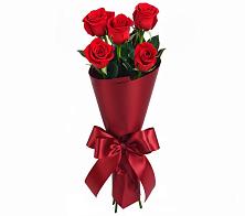 Букет 5 Красных роз Эдлесс Лав в Сарс