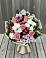 Букет цветов из: Альстромерии, Гвоздики, Розы и Хризантемы в Сарс