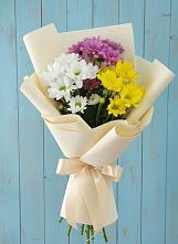Букет цветов из:  Хризантемы в Сарс