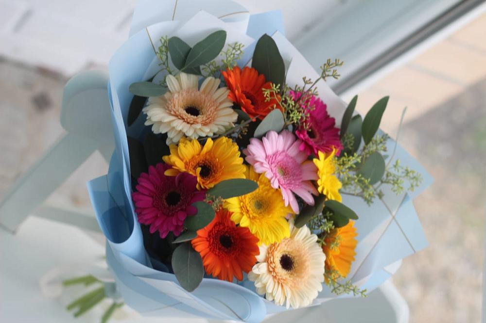 Букет цветов из: Герберы в Сарс