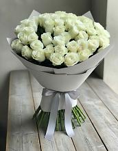 Букет 35 Белых роз в Сарс