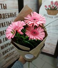 Букет цветов из:  Герберы #REPLACE_PRED# Сарс