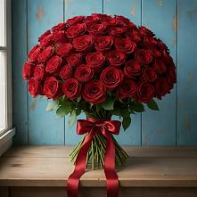 Букет Красные розы Блэк Меджик в Сарс