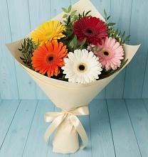 Букет цветов из:  Герберы в Сарс