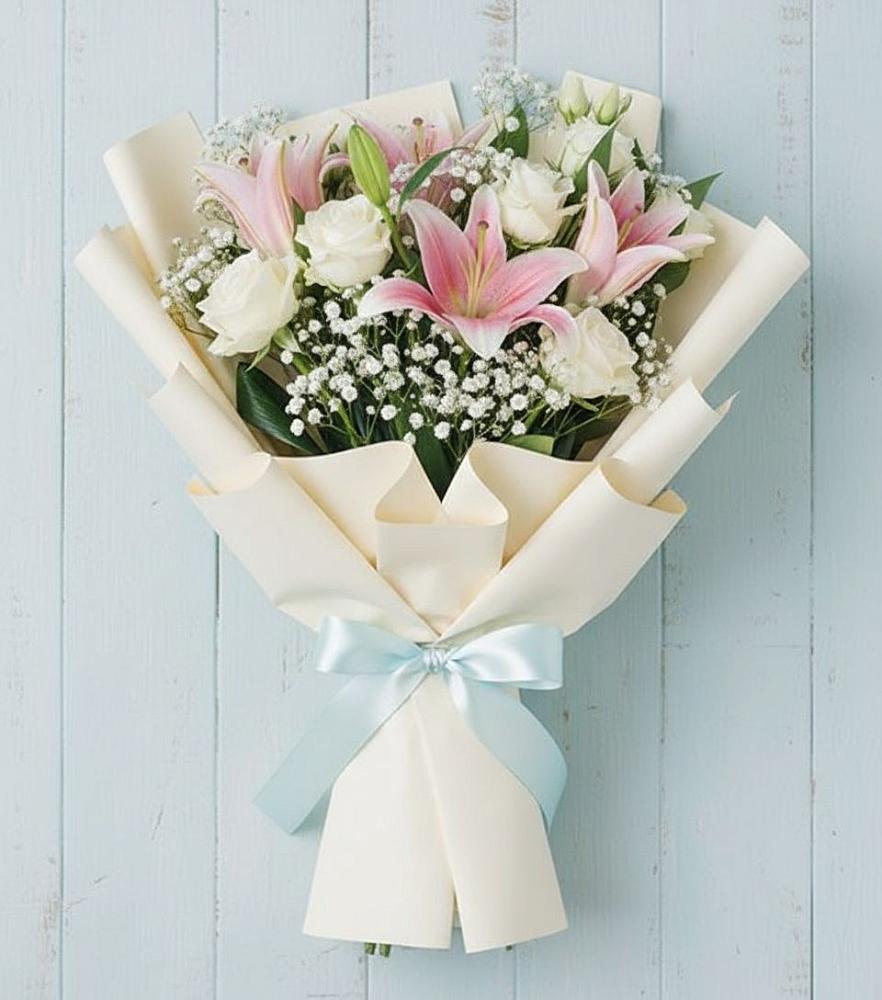 Букет цветов из: Лилии в Сарс