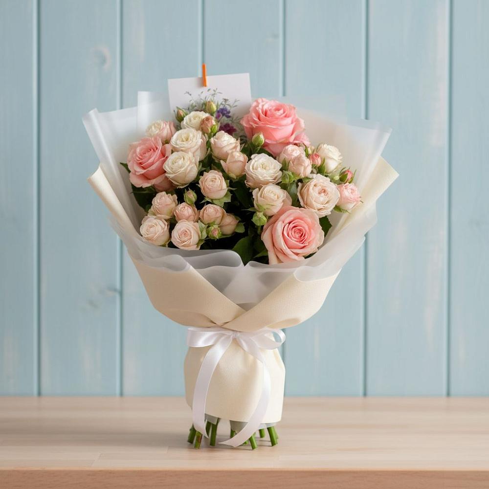 Букет цветов из: Розы в Сарс