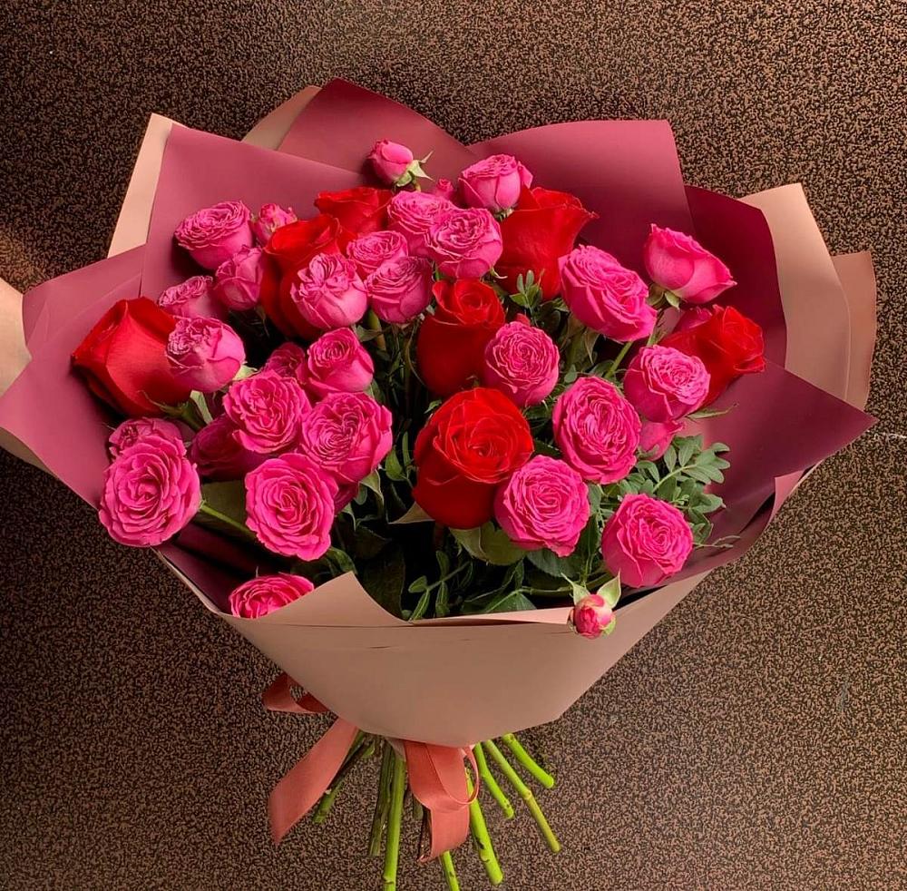 Букет В объятьях нежности в Сарс