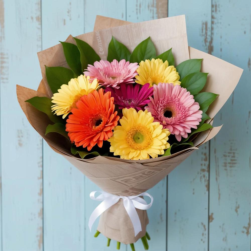 Букет цветов из: Герберы в Сарс