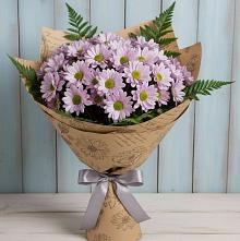 Букет цветов из:  Хризантемы #REPLACE_PRED# Сарс