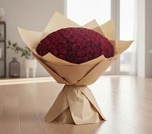 Букет 101 Красная роза в Сарс