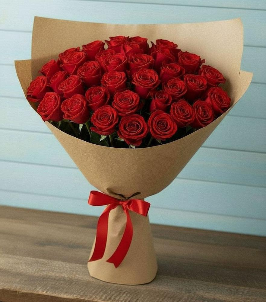 Букет Красные розы Милано в Сарс