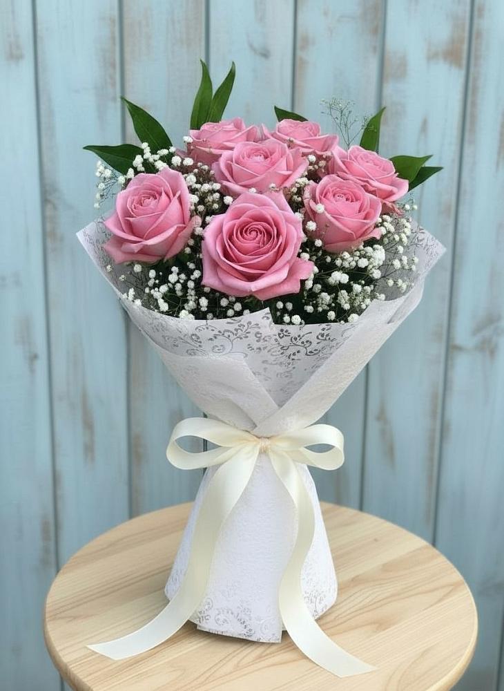Букет цветов из: Розы в Сарс
