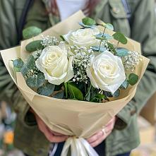 Букет цветов из:  Розы #REPLACE_PRED# Сарс