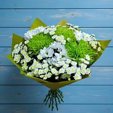 Букет цветов из:  Хризантемы в Сарс