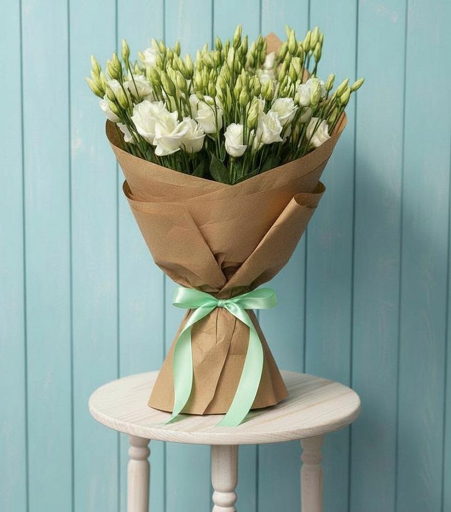 Букет цветов из: Лизиантусы в Сарс