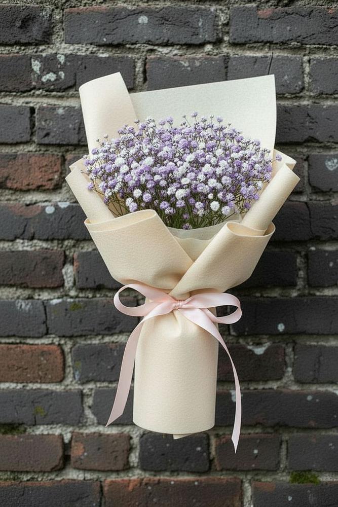 Букет цветов из: Гипсофила в Сарс