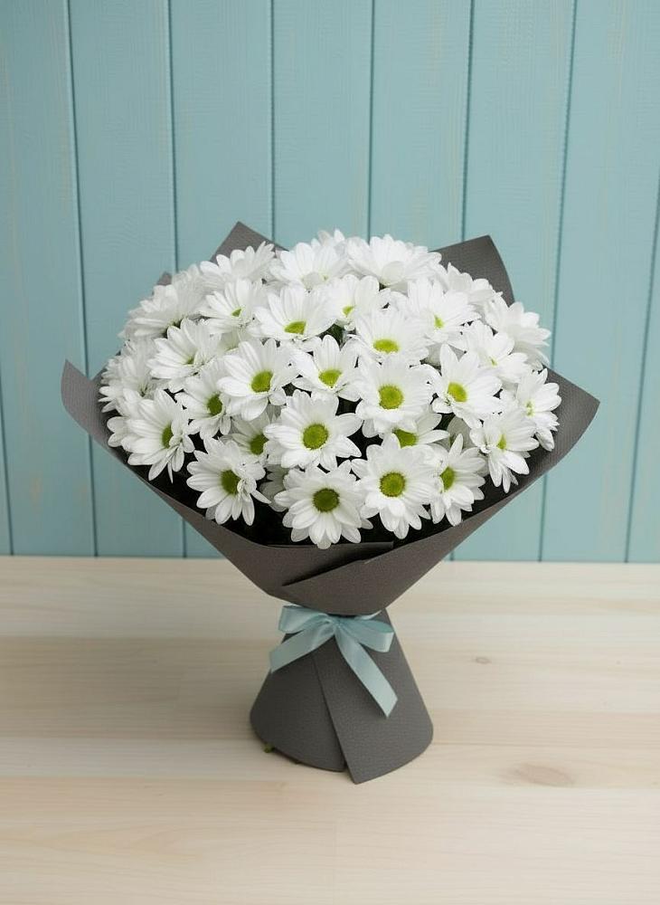 Букет цветов из: Хризантемы в Сарс