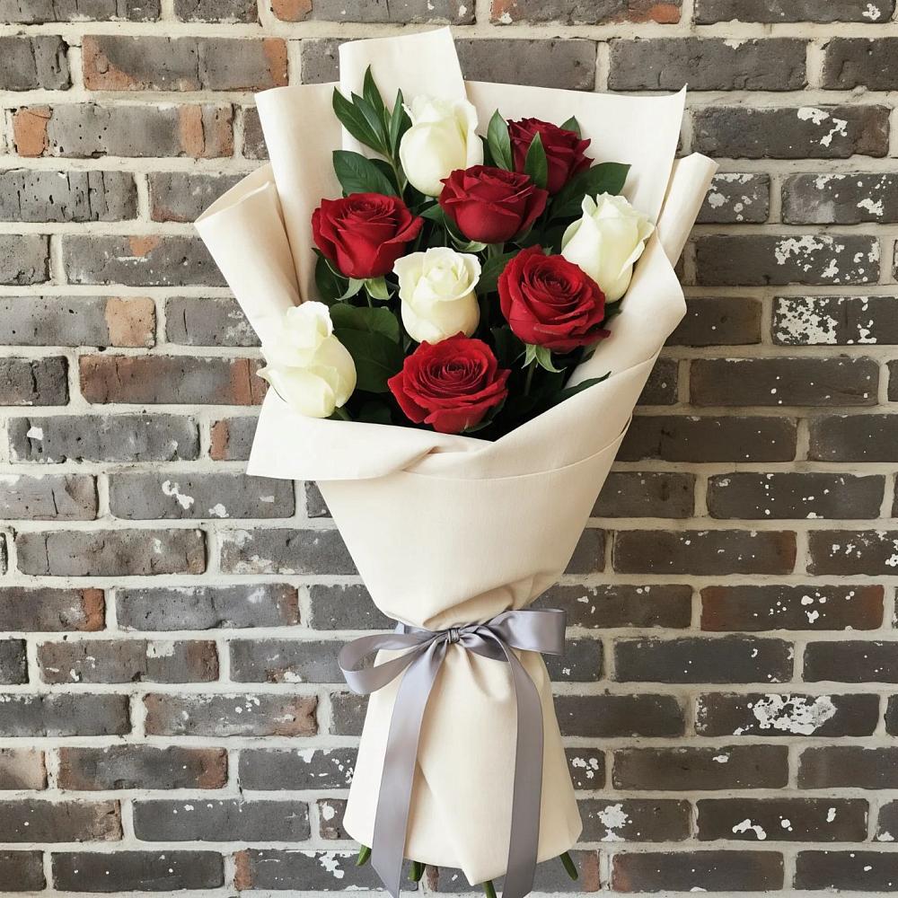 Букет цветов из: Розы в Сарс