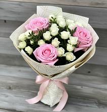 Букет цветов из:  Розы #REPLACE_PRED# Сарс