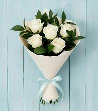 Букет цветов из:  Розы в Сарс