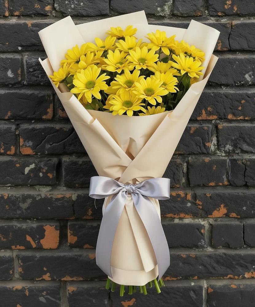 Букет цветов из: Хризантемы в Сарс