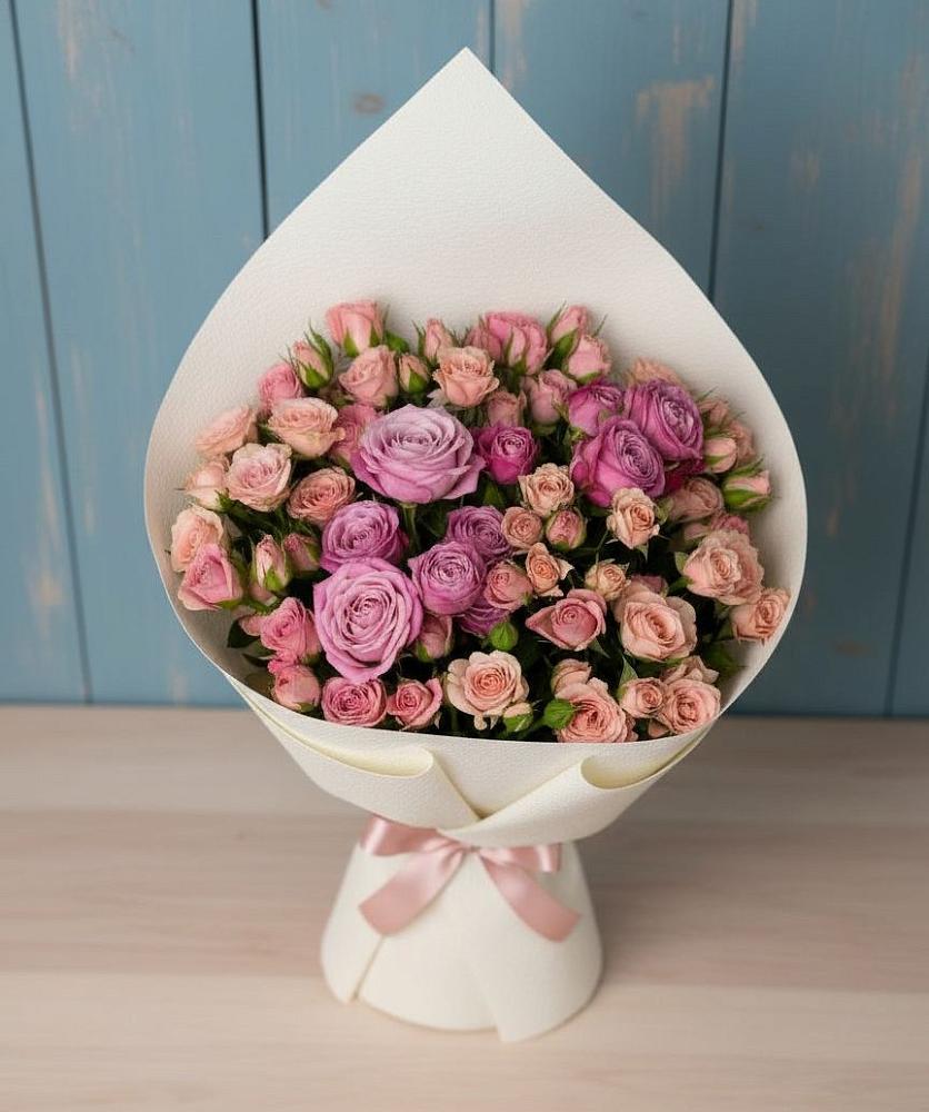 Букет цветов из: Розы в Сарс